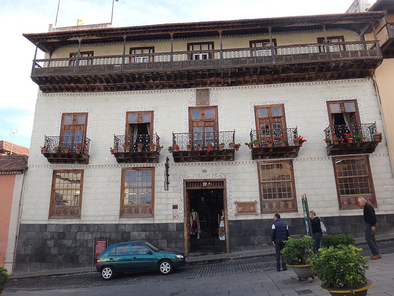 Balcones típicos canarios