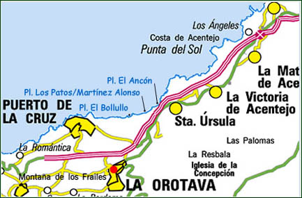 Playas La Orotava